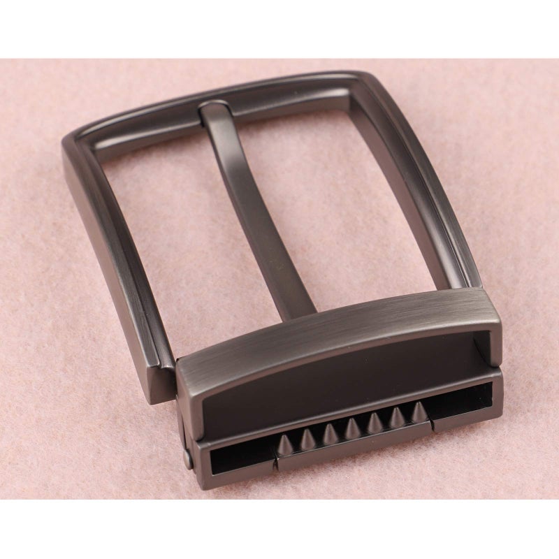 McFanBe 1.5 Inches (38-40 mm) Belt Buckle Single Prong Square Replacement Buckle for Men Women Belt (Grey19) - Image 4